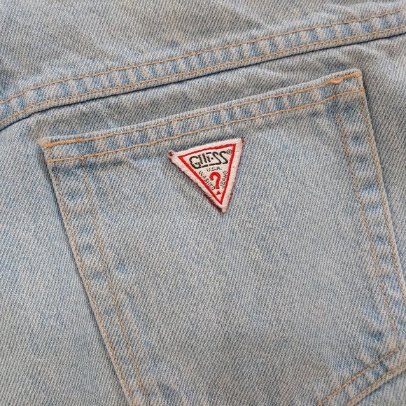 Vintage 80's GUESS? High Waist Shorts - Picture 3 of 8